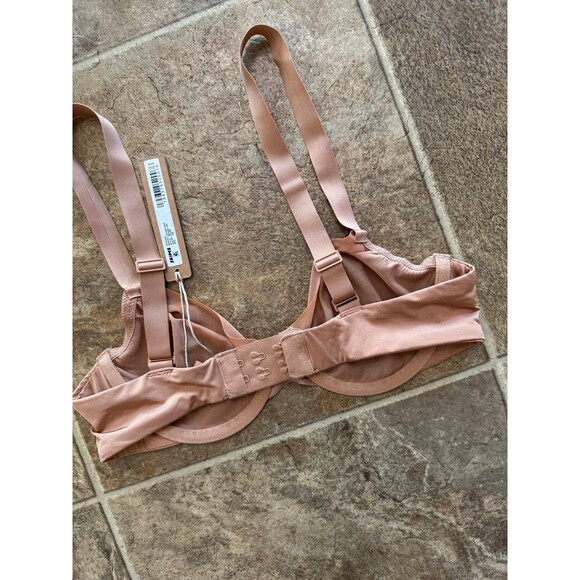 Skims No Show Unlined Demi Bra Ochre Size 32B - Picture 8 of 10
